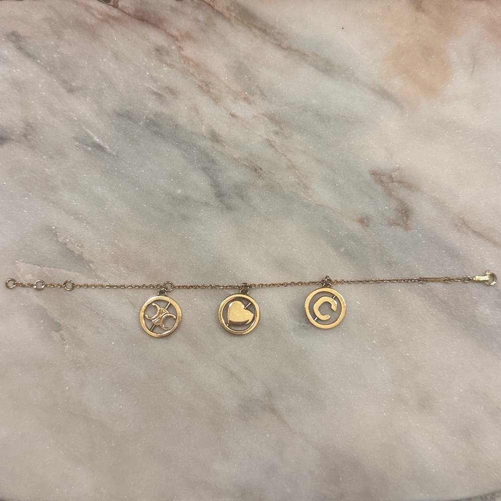 Celine Swivel Multi-Pendant Bracelet - Picture 3 of 11